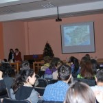Voluntara centrului Claire Babain