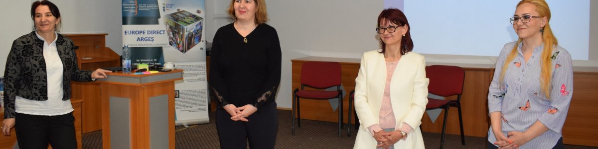 Europe Direct Argeș, prezent la seminarul național  Bibliotecile – spații publice europene