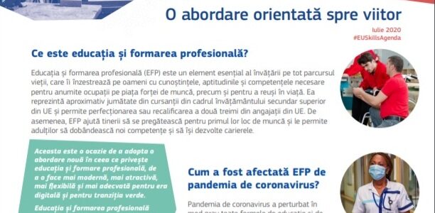 Educație și formare profesională