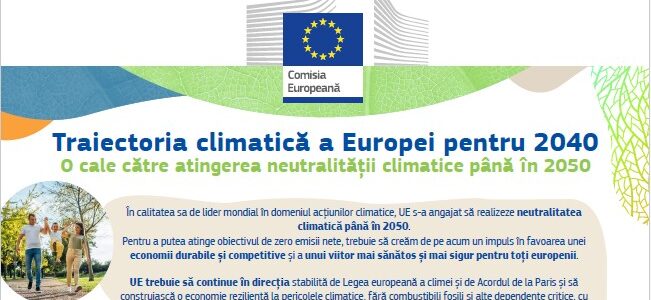 Traiectoria climatică a Europei pentru 2040