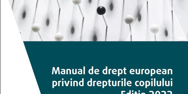 Manual de drept european privind drepturile copilului