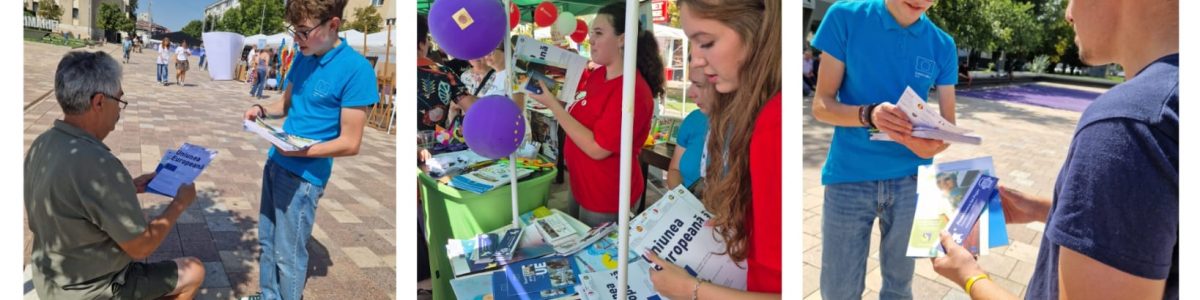 Europe Direct Argeș la Festivalul Național PITASO IV – Construim oameni pentru comunități durabile