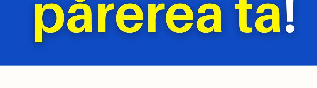 Înscrieri pentru #YEYS2026 (Europa ta, părerea ta!)
